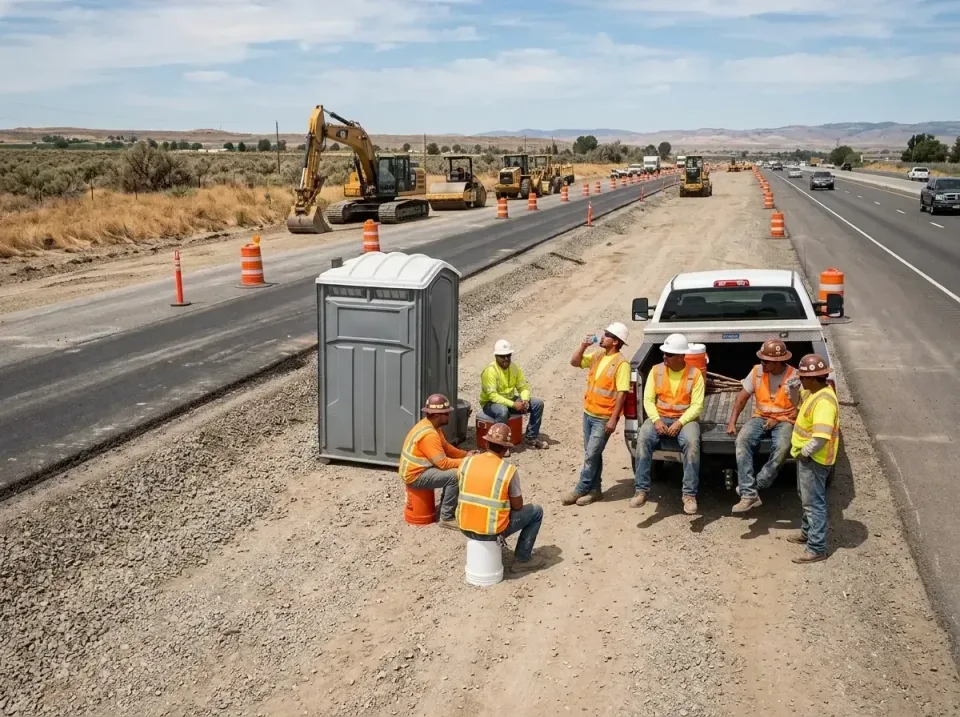 highway-road-construction-crew-007 — frequently asked questions, Porta Potty and Restroom Rentals in Fargo, ND